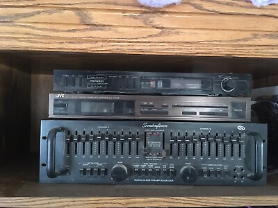#ad #ad Stereo System includes turn table cassette player CD player $600.00