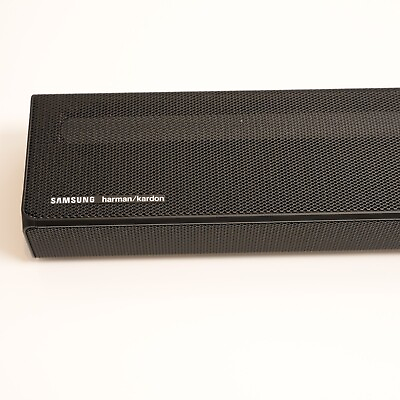 #ad Samsung Harman Kardon Soundbar HW Q60R with Subwoofer PS WR65B Black $94.00
