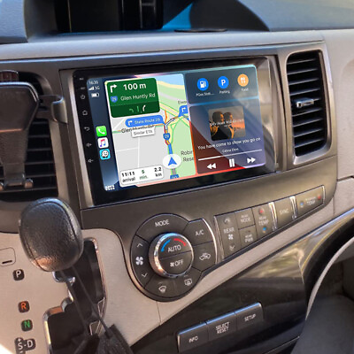 #ad for Toyota Sienna 2011 2014 Radio Car Stereo Apple Carplay Android GPS Nav w Cam $136.98