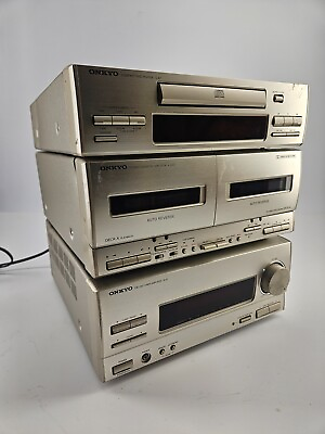 #ad Onkyo Model C A7 Disc Player K WA7 Cassette Player R A7 Tuner *Not Tested* C $150.00