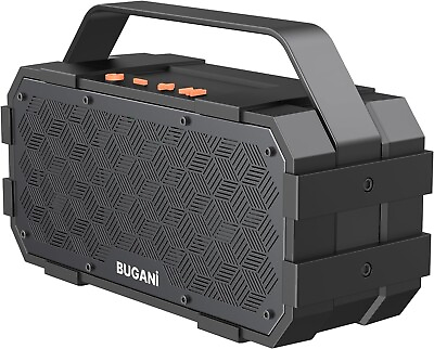 #ad BUGANI M90 Wireless Bluetooth Speakers 30W Stereo Sound Waterproof for Outdoor $22.99
