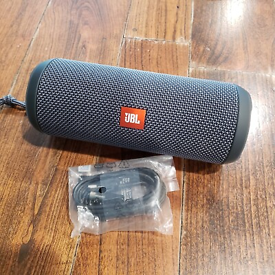 #ad JBL Flip Essential Portable Waterproof Wireless Bluetooth Speaker Gunmetal Black $59.97