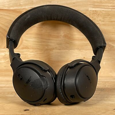 #ad Bose Black Wireless Bluetooth Adjustable Headband Over The Ear Headphones $120.05