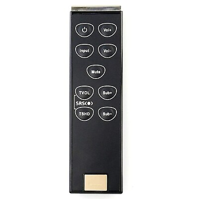 #ad VSB200 Replace Remote Control Fit for Vizio Sound Bar VSB210 VSB210WS VSB205 $7.20