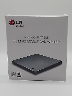 #ad LG External DVD CD Burner Writer for Mac Windows Laptop Desktop New Open Box $18.49