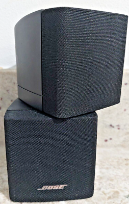 #ad Bose Acoustimass Lifestyle Cube Surround Speakers $15.00
