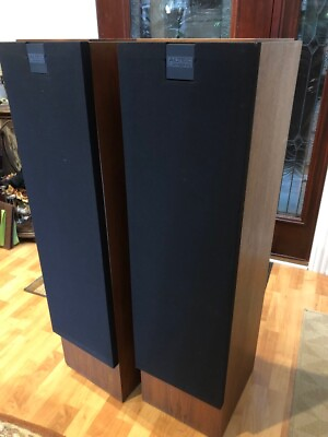 #ad ALTEC LANSING 501 HIGH FIDELITY TOWER SPEAKERS VERY RARE and CLEAN $650.00