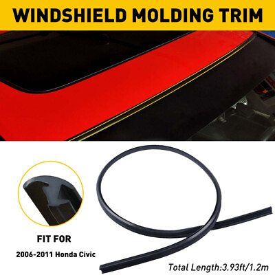 #ad 1.2M Window Molding Trim Sill Seal Belt External For Honda CIVIC Sedan 2006 2011 $12.98
