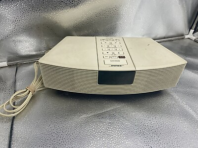 #ad Bose Wave Radio CD Player Alarm Clock Model AWRC1P CD Doesn’t Work Radio Works $73.94