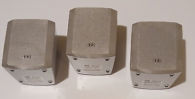 #ad JVC Satellite Speakers Silver SP THA35F Home Theater 3 $73.99