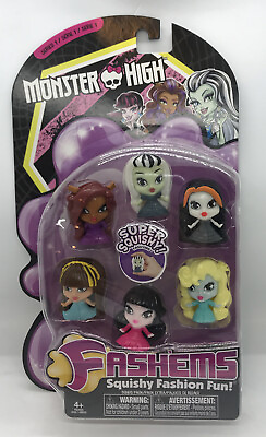 #ad Monster High Fashems Series 1 Set of 6 New Sealed $15.00