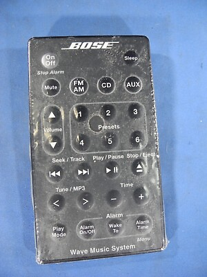 #ad US bose wave music system remote control for AWRCC1 AWRCC2 Radio CD blkSEA NEW $19.99