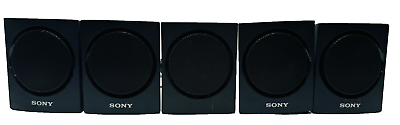 #ad SONY SURROUND SOUND SPEAKER SYSTEM SS TS107 amp; SS CT102 SET OF 5 Wired $26.99