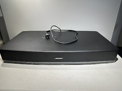#ad Bose Solo TV Sound System Model 410376 Black with Power Cord *No Remote* $82.38