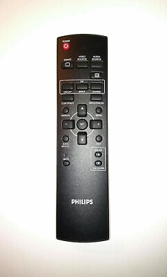 #ad Philips TV Remote Control Model UR57BEC066T Black Genuine OEM Tested Working $5.95