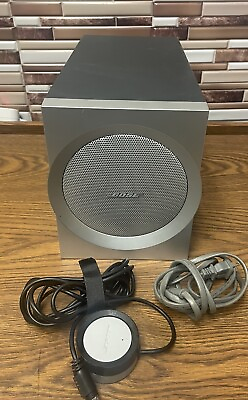 #ad Bose Companion 3 Multimedia Speaker System $59.99