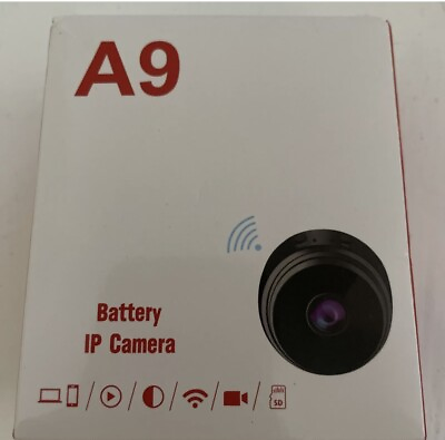 #ad A9 Mini Camera Wifi 1080P HD IP Camera Wireless With Night Vision $6.50