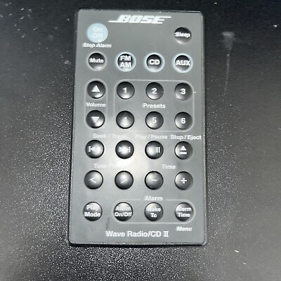 #ad OEM Bose wave music system III remote For AWRCC1 AWRCC2 AWRCC3 Black $12.00