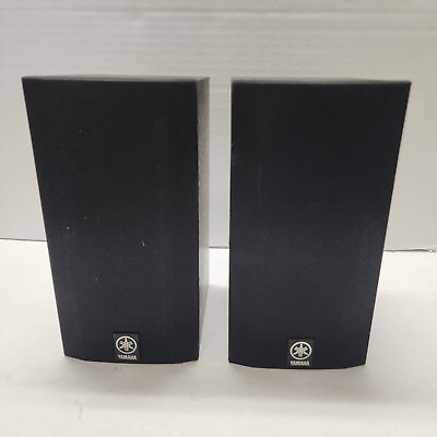 #ad Yamaha NS AP2800BLS Surround Sound Home Theater Bookshelf Black 2 Speakers $37.97