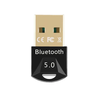 #ad NEW Bluetooth 5.0 USB Adapter 20m Dual Mode 3Mbps Windows 7 11 Mac Linux $17.50