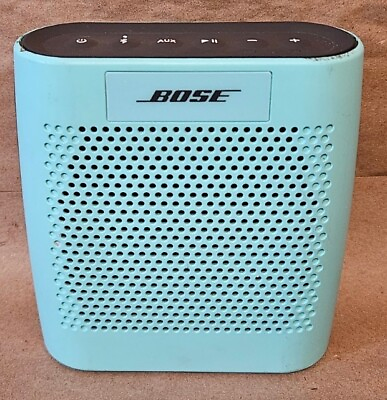 #ad Bose Soundlink Color Portable Bluetooth AUX Speaker System Model 415859 Teal $59.99