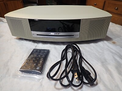 #ad BOSE Wave Music System AWRCC2 AM FM CD FOR PARTS REPAIR AM FM WORKS $85.49