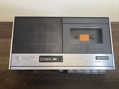 #ad #ad Vintage Sony Model TC 140 Cassette TapeCorder tested Rare $64.80
