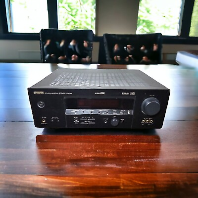 #ad Yamaha HTR 5850 Home Theater Surround Sound Receiver NO REMOTE NO HDMI Read $56.31