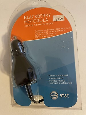 #ad BlackBerry Motorola Car Charger $24.99