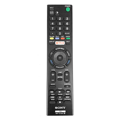 #ad New RMT TX100U For SONY LED TV Remote Control KDL50W800C XBR75X940C KDL 65W800C $6.38