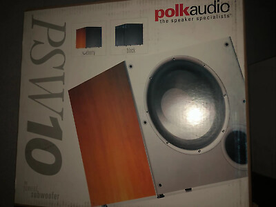#ad polk audio speakers specialists psw10 Cherry $189.99