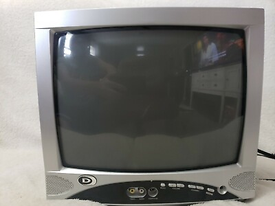 #ad #ad DURABRAND 13quot; CRT TV Television for Retro Gaming W Remote SNES NES SEGA PS XBOX $99.95