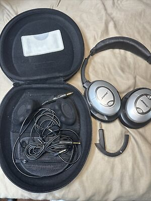 #ad Bose QuietComfort 15 Qc15 Noise Cancelling Wired Headphones With Bluetooth READ $39.99