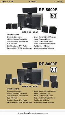 #ad home theater system $450.00