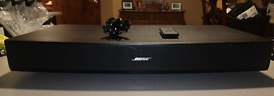 #ad BOSE Solo 15 TV Sound System Black With Remote WORKS GREAT $84.00