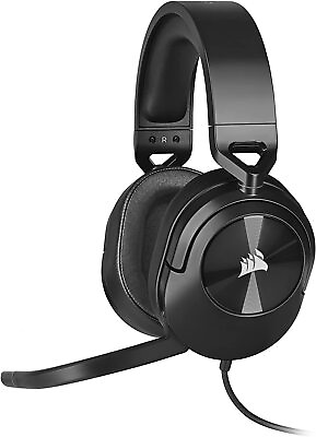 #ad Corsair HS55 Surround Wired Gaming Headset Carbon $21.99