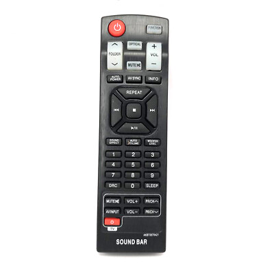 #ad New AKB73575421 For LG Sound Bar Remote Control NB5540A SoundBar AKB73575401 $6.00