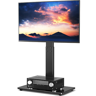 #ad Heavy Duty Floor TV Stand with Swivel Mount for 32 65 Inch Samsung LG Vizio $58.99
