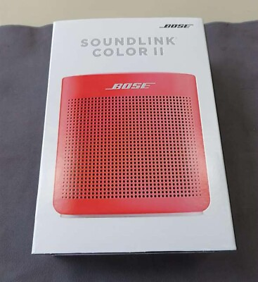 #ad BOSE SoundLink COLOR Orange Wireless Speaker Bluetooth Used Japan Free Shipping $115.00