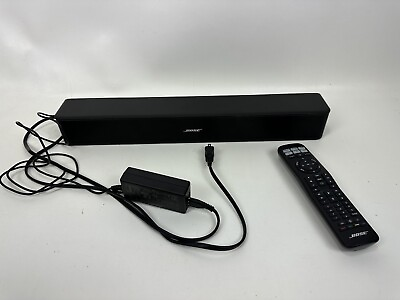 #ad Bose Solo 5 TV Sound System Sound bar 418775 with Remote amp; Power Adapter $99.99
