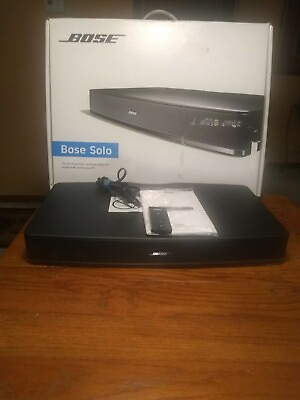 #ad Bose Solo Sound System comes in original box $99.00