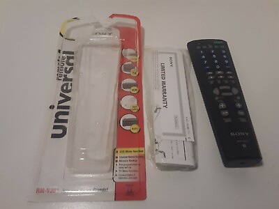 #ad Sony RM V301 Universal Remote Control Opened Never Used $9.99