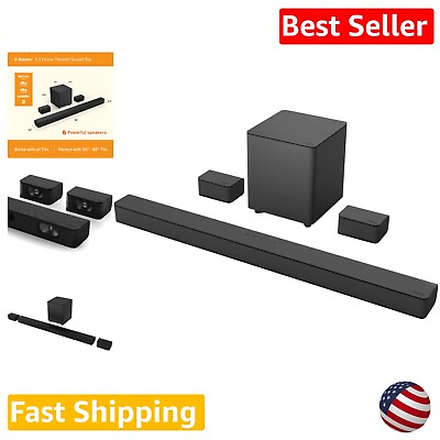 #ad Wireless Subwoofer Sound Bar with Dolby Audio amp; Voice Assistant Compatibility $372.39