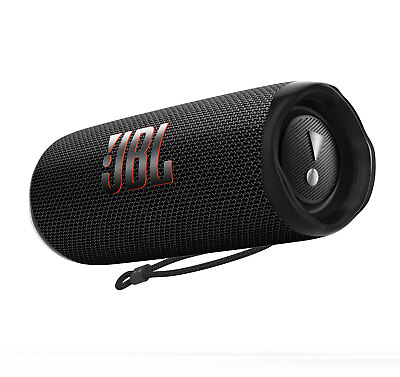 #ad #ad JBL Flip 6 Black Portable Bluetooth Speaker Open Box $89.97