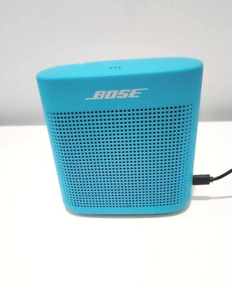 #ad Bose SoundLink Color 2 II Bluetooth Speaker Drip proof Portable Blue WORKS $74.99