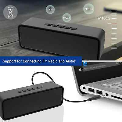 #ad Wireless Bluetooth Speaker Dual Pairing Home Movie Surround Sound Audio Speaker $28.99