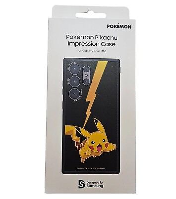#ad POKEMON Pikachu x Samsung Impression Case For Galaxy S24 Ultra Cover Accessories $42.99