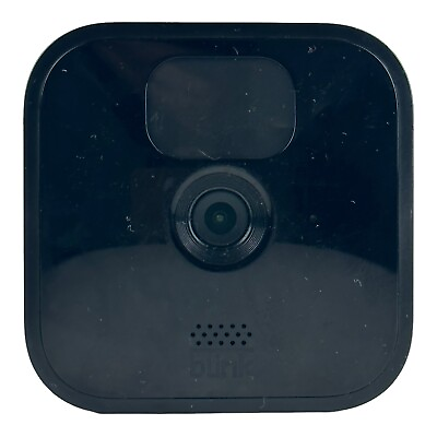 #ad Blink BCM00400U Black 3rd Gen Wireless Security Camera Working Used $29.99