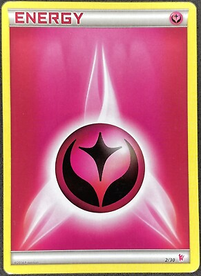 #ad Pokémon Fairy Energy 2 30 XY Trainer Kit Sylveon LP $1.74