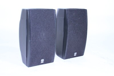 #ad Yamaha Satellite Speaker PAIR 2 NS AP1405BLS for Home Theater System Black $51.99